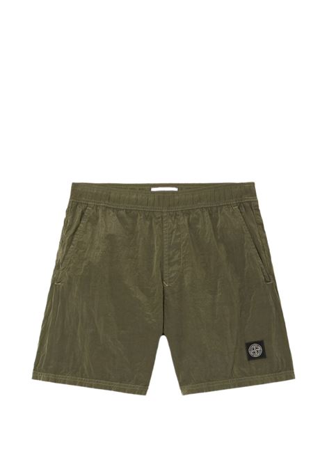pantaloncini b100004 uomo verde militare STONE ISLAND | L1S15 B100004 S0043V005G